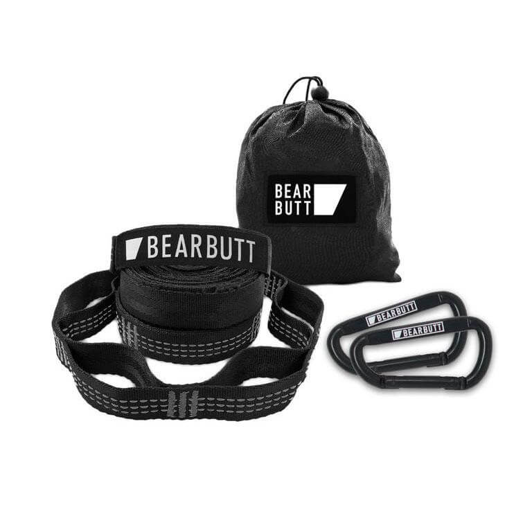 Gray Hammock Straps - Bear Butt