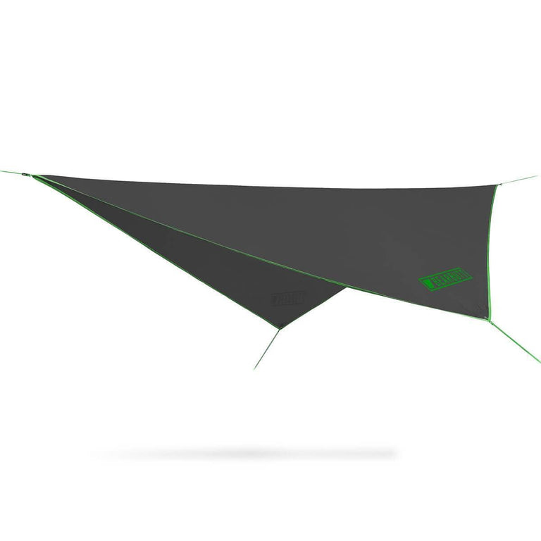 Black + Green Rain Fly Hammock | Bear Butt